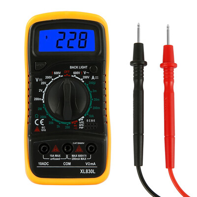 Willstar Professional Digital LCD Multimeter Voltmeter Ammeter ACDCOHM Volt Tester Current Test
Willstar Professional Digital LCD Multimeter Voltmeter Ammeter ACDCOHM Volt Tester Current Test