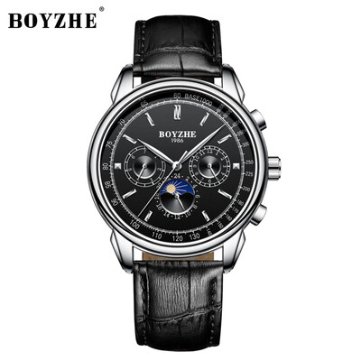 BOYZHE WL008 Watch Brand Waterproof Business Full-automatic Mechanical Men Leather Wrist Watch with Gift Box
BOYZHE WL008 Watch Brand Waterproof Business Full-automatic Mechanical Men Leather Wrist Watch with Gift Box