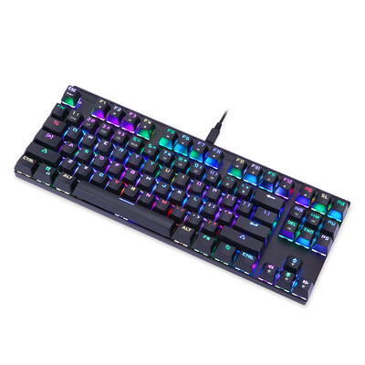 MOTOSPEED CK101 87 Key NKRO RGB Backlit Mechanical Gaming Keyboard Illuminated Keyboard for Gaming & Typing
MOTOSPEED CK101 87 Key NKRO RGB Backlit Mechanical Gaming Keyboard Illuminated Keyboard for Gaming & Typing
