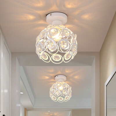 Everflower Retro Metal Crystal Hollow Semi Flush Mount Ceiling Light with 1 E26E27 Bulb Socket Max 60W Painted Finish
Everflower Retro Metal Crystal Hollow Semi Flush Mount Ceiling Light with 1 E26E27 Bulb Socket Max 60W Painted Finish