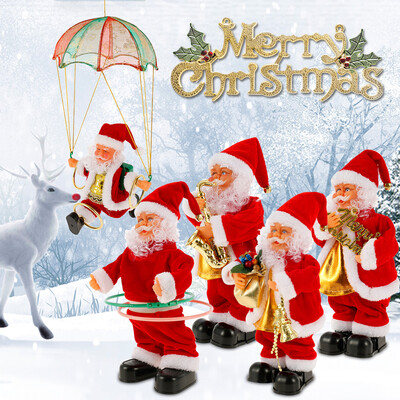 Willstar Electric Music Parachute Santa Claus Christmas Xmas Music Figurine Party Decor Home Decoration
Willstar Electric Music Parachute Santa Claus Christmas Xmas Music Figurine Party Decor Home Decoration