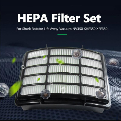 Vacuum Cleaner Replacement HEPA Filter for Shark Rotator Lift-Away Vacuum NV350 XHF350 XFF350
Vacuum Cleaner Replacement HEPA Filter for Shark Rotator Lift-Away Vacuum NV350 XHF350 XFF350