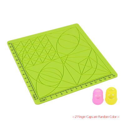 3D Printing Pen Silicone Design Mat with Basic Template&2 Silicone Finger Caps for 3D Pen Drawing Design
3D Printing Pen Silicone Design Mat with Basic Template&2 Silicone Finger Caps for 3D Pen Drawing Design