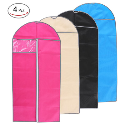 Esonmus 4pcs 60 120cm Non-Woven Dustproof Hanging Garment Bags Clothes Suit Organizers Covers with PVC Visible Window for Closet
Esonmus 4pcs 60 120cm Non-Woven Dustproof Hanging Garment Bags Clothes Suit Organizers Covers with PVC Visible Window for Closet