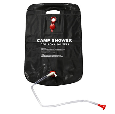 20L Portable Solar Energy Heated Shower Bathing Bag