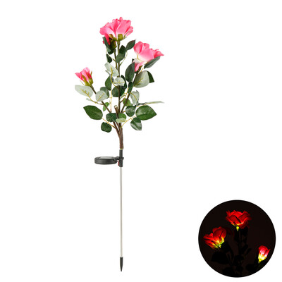 Outdoor Solar Powered Lights Lily Flower Garden Stake Lights Multi-color Changing LED Solar Landscape Decorative Lights 
Outdoor Solar Powered Lights Lily Flower Garden Stake Lights Multi-color Changing LED Solar Landscape Decorative Lights