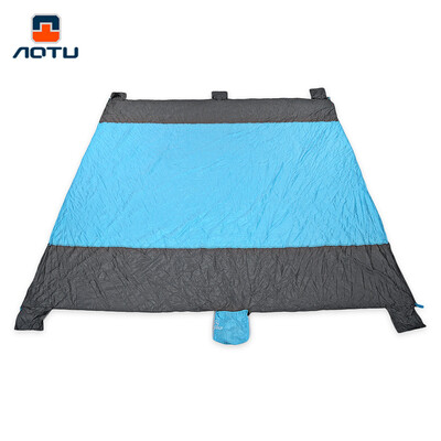 AOTU AT6235 Portable Beach Mat Sandproof Blanket with 6 Pocket for Picnic Camping Hiking Traveling
AOTU AT6235 Portable Beach Mat Sandproof Blanket with 6 Pocket for Picnic Camping Hiking Traveling