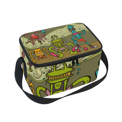 ALAZA Lunch Box Insulated Lunch Bag Large Cooler Tote Bag Cute Monsters for Men Women Girls Boys
ALAZA Lunch Box Insulated Lunch Bag Large Cooler Tote Bag Cute Monsters for Men Women Girls Boys