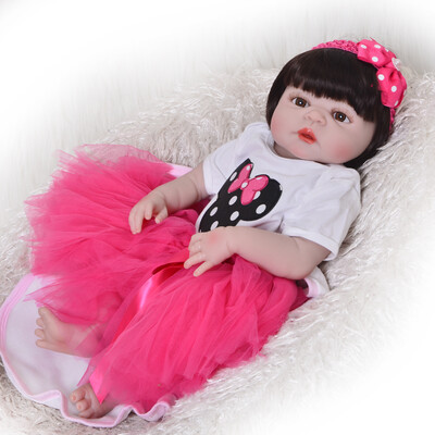 Hot Sale Toys Full Silicone Vinyl Reborn Baby Dolls Truly Realistic 23 Waterproof Babies Doll For Girl Christmas Gifts
Hot Sale Toys Full Silicone Vinyl Reborn Baby Dolls Truly Realistic 23 Waterproof Babies Doll For Girl Christmas Gifts