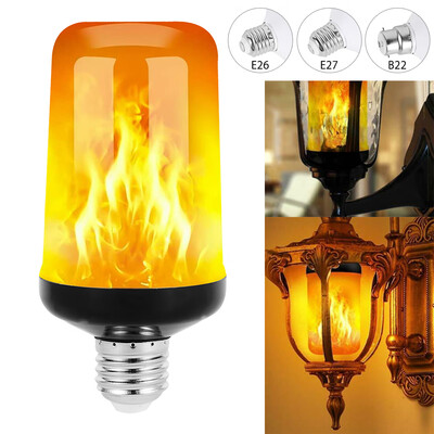 Willstar E26 E27 B22 Blub LED Flicker Light Flame Bulbs Effect Fire Light Decoration Lamp
Willstar E26 E27 B22 Blub LED Flicker Light Flame Bulbs Effect Fire Light Decoration Lamp