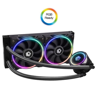 ID-COOLING ZOOMFLOW 240 high-profile magic color RGB light effect integrated water-cooled CPU cooler 240 row 5V magic color synchronization multi-platform buckle with TR4 AM4&2066
ID-COOLING ZOOMFLOW 240 high-profile magic color RGB light effect integrated water-cooled CPU cooler 240 row 5V magic color synchronization multi-platform buckle with TR4 AM4&2066