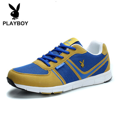 Playboy PLAYBOY fashion versatile mesh sports shoes mens lightweight breathable DA51036 sapphire blue yellow 41
Playboy PLAYBOY fashion versatile mesh sports shoes mens lightweight breathable DA51036 sapphire blue yellow 41