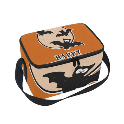 ALAZA Lunch Box Insulated Lunch Bag Large Cooler Fun Cartoon Bats Full Moon Tote Bag
ALAZA Lunch Box Insulated Lunch Bag Large Cooler Fun Cartoon Bats Full Moon Tote Bag