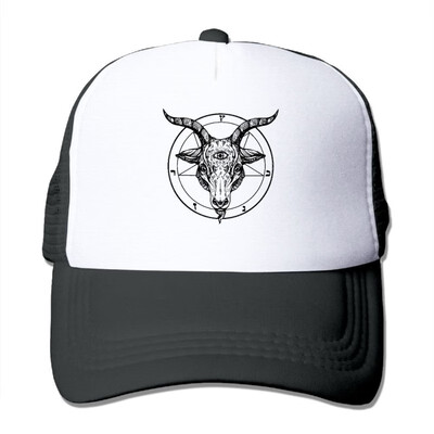 SHINENGST Pentagram Demon Goat Head Mesh Trucker CapsHats Adjustable For Unisex Black
SHINENGST Pentagram Demon Goat Head Mesh Trucker CapsHats Adjustable For Unisex Black