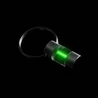 Tritium Self Luminous Key Ring Ultralight Outdoor Glow In The Dark Keychain Ring Emergency Survival Mini Light
Tritium Self Luminous Key Ring Ultralight Outdoor Glow In The Dark Keychain Ring Emergency Survival Mini Light