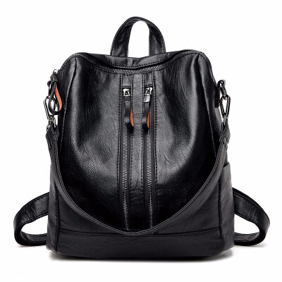 Fashion Women Pu Leather Backpack for Teenage Girl Multifunctional Backpacks Shoulder Bag Ladies Bagpack Black Back Pack Female
Fashion Women Pu Leather Backpack for Teenage Girl Multifunctional Backpacks Shoulder Bag Ladies Bagpack Black Back Pack Female