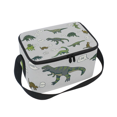 ALAZA Lunch Box Insulated Kinds Of Dinosaur Lunch Bag Large Cooler Tote Bagfor Men Women
ALAZA Lunch Box Insulated Kinds Of Dinosaur Lunch Bag Large Cooler Tote Bagfor Men Women