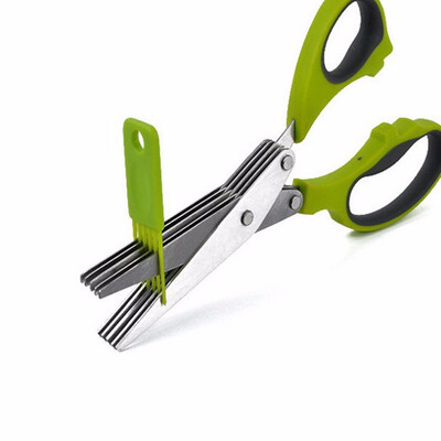 Stainless Steel Hand Scissors Multi Layers Shredding Scissor Kitchen Cutter Protect Security Vegetable Choppers Graters
Stainless Steel Hand Scissors Multi Layers Shredding Scissor Kitchen Cutter Protect Security Vegetable Choppers Graters