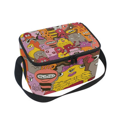ALAZA Funny Monsters Lunch Box Insulated Lunch Bag Large Cooler Tote Bagfor Men Women
ALAZA Funny Monsters Lunch Box Insulated Lunch Bag Large Cooler Tote Bagfor Men Women