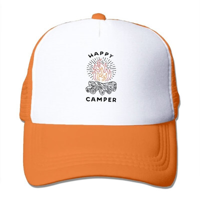 Happy Camper Mesh Baseball Cap Adult Adjustable Trucker Hat for Men Women
Happy Camper Mesh Baseball Cap Adult Adjustable Trucker Hat for Men Women