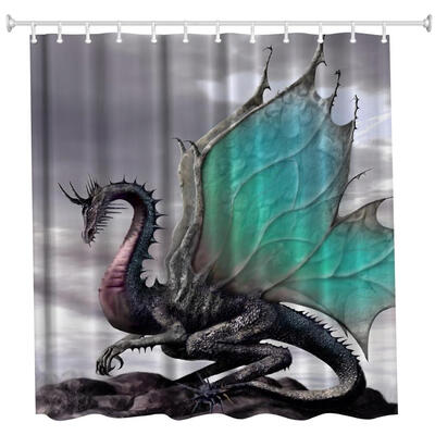 The Dragon Polyester Shower Curtain Bathroom Curtain High Definition 3D Printing Water-Proof
The Dragon Polyester Shower Curtain Bathroom Curtain High Definition 3D Printing Water-Proof
