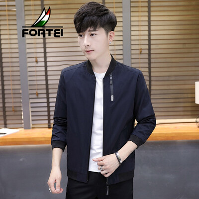 Rich FORTEI jacket mens jacket 2019 spring new casual fashion Slim baseball collar clothes mens trend jacket 9982 dark blue L
Rich FORTEI jacket mens jacket 2019 spring new casual fashion Slim baseball collar clothes mens trend jacket 9982 dark blue L