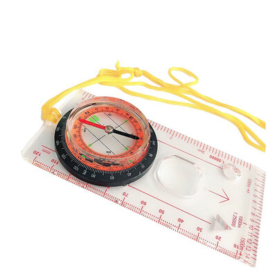 1PCS Map Scale Compass with neck strap Outdoor Camping Hiking Special Compass Baseplate Ruler Map Scale Compass
1PCS Map Scale Compass with neck strap Outdoor Camping Hiking Special Compass Baseplate Ruler Map Scale Compass