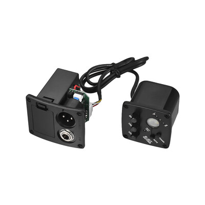 Acoustic Guitar 2-Band EQ Equalizer Tone&Volume Amplifier Preamp Piezo Pickup 635mm XLR with LCD Display
Acoustic Guitar 2-Band EQ Equalizer Tone&Volume Amplifier Preamp Piezo Pickup 635mm XLR with LCD Display