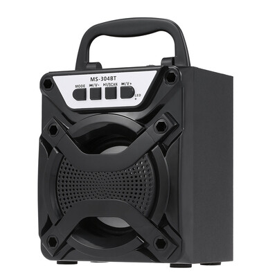 Portable Wireless Bluetooth Speakers Wood Stereo Sound Box Speaker LED Light FM Radio AUX Function TF Card Slot
Portable Wireless Bluetooth Speakers Wood Stereo Sound Box Speaker LED Light FM Radio AUX Function TF Card Slot