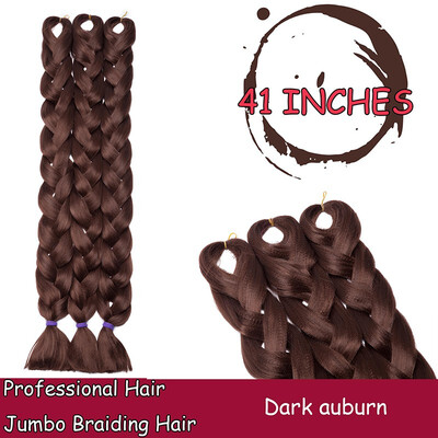 24 Inches Braiding Hair Ombre for crochet Hair Weave with Synthetic&Twist Braiding Hair Extensions Dark black 100gpc
24 Inches Braiding Hair Ombre for crochet Hair Weave with Synthetic&Twist Braiding Hair Extensions Dark black 100gpc
