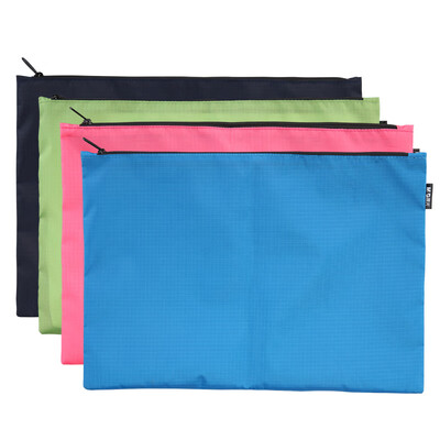 Chenguang &G wisdom series A4 single layer waterproof zipper bag file storage bag 4 color mixed 4 Pack ADMN4172
Chenguang &G wisdom series A4 single layer waterproof zipper bag file storage bag 4 color mixed 4 Pack ADMN4172