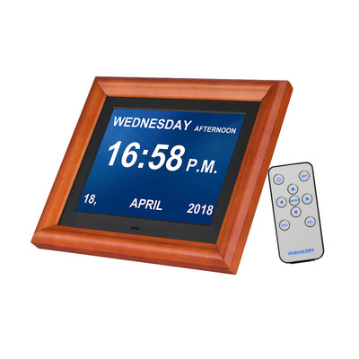 8 Inch Large Screen LED Digital Photo Frame Desktop Album 1280 800 HD Wooden Rim Supports Music Video Photo Clock Calendar F
8 Inch Large Screen LED Digital Photo Frame Desktop Album 1280 800 HD Wooden Rim Supports Music Video Photo Clock Calendar F