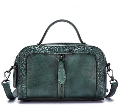 Women Genuine Leather Tote Handbag Vintage Embossed Crossbody Shoulder Bag High Quality Casual Female Rub Color Messenger Bags
Women Genuine Leather Tote Handbag Vintage Embossed Crossbody Shoulder Bag High Quality Casual Female Rub Color Messenger Bags