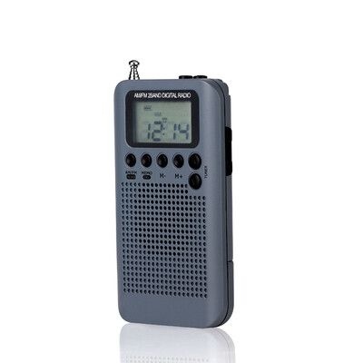 HRD-104 Portable AM FM Stereo Radio Pocket 2-Band Digital Tuning Radio Mini Receiver Outdoor Radio w Earphone Lanyard 13 Inch
HRD-104 Portable AM FM Stereo Radio Pocket 2-Band Digital Tuning Radio Mini Receiver Outdoor Radio w Earphone Lanyard 13 Inch