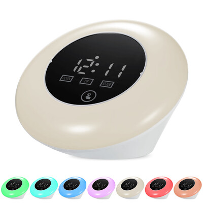 Digital LED Touch Mirror Temperture Alarm Clock USB & Battery Operated 12H24H °C°F Display RGB Color Light Alarm Clock with a US
Digital LED Touch Mirror Temperture Alarm Clock USB & Battery Operated 12H24H °C°F Display RGB Color Light Alarm Clock with a US