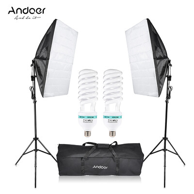 Photography Studio Cube Umbrella Softbox Light Lighting Tent Kit Photo Video Equipment 2 135W Bulb 2 Tripod Stand 2 Softbox
Photography Studio Cube Umbrella Softbox Light Lighting Tent Kit Photo Video Equipment 2 135W Bulb 2 Tripod Stand 2 Softbox
