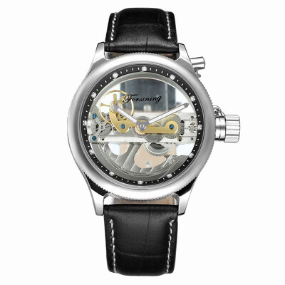 FORSINING Fashion Luxury Mechanical Genuine Leather Men Watches Automatic Luminous Wristwatch Man Relogio Musculino
FORSINING Fashion Luxury Mechanical Genuine Leather Men Watches Automatic Luminous Wristwatch Man Relogio Musculino