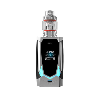 IJOY Avenger 270 234W Voice Control TC Kit TPD Edition Powered by Dual 18650 20700 Batteries E-cigarette Vape Kit
IJOY Avenger 270 234W Voice Control TC Kit TPD Edition Powered by Dual 18650 20700 Batteries E-cigarette Vape Kit