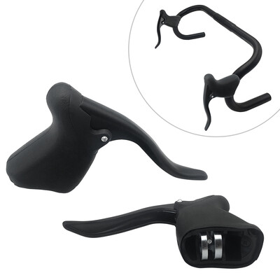Lightweight Aluminum Bicycle Brake Handle MTB Mountain Bike Cycling Brake Levers Front & Rear Brake Levers Drop Handlebar Set
Lightweight Aluminum Bicycle Brake Handle MTB Mountain Bike Cycling Brake Levers Front & Rear Brake Levers Drop Handlebar Set