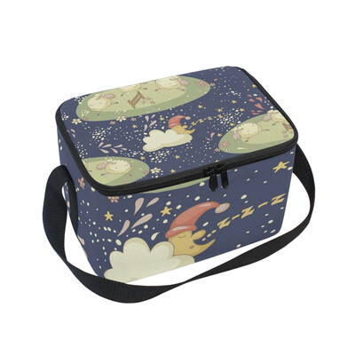 ALAZA Lunch Box Insulated Lunch Bag Large Cooler Cute Sheep And Sleepy Moon Tote Bag
ALAZA Lunch Box Insulated Lunch Bag Large Cooler Cute Sheep And Sleepy Moon Tote Bag