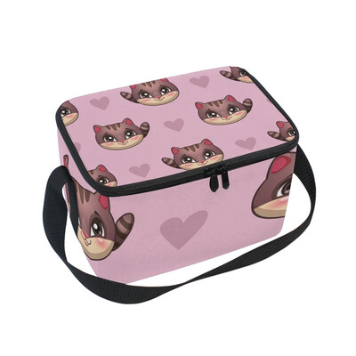 ALAZA Funny Cat Faces Lunch Box Insulated Lunch Bag Large Cooler Tote Bagfor Men Women
ALAZA Funny Cat Faces Lunch Box Insulated Lunch Bag Large Cooler Tote Bagfor Men Women