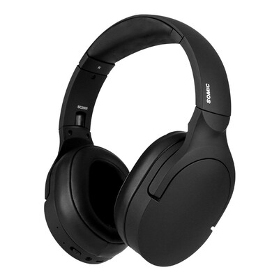 Somic SOMIC SC2000 headset Bluetooth headset wireless active noise reduction headphones foldable portable headset black
Somic SOMIC SC2000 headset Bluetooth headset wireless active noise reduction headphones foldable portable headset black