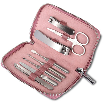 Korea Kowell Han Kewei nail clipper import stainless steel nail clippers personal care repair capacity combination 8 piece set KD808 pink
Korea Kowell Han Kewei nail clipper import stainless steel nail clippers personal care repair capacity combination 8 piece set KD808 pink