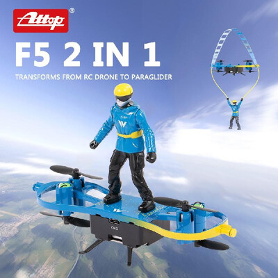 ATTOP F5 24G Mini RC Drone Skater Shaped Aircraft Flight Mode Altitude Hold for Kids Playing Toys
ATTOP F5 24G Mini RC Drone Skater Shaped Aircraft Flight Mode Altitude Hold for Kids Playing Toys