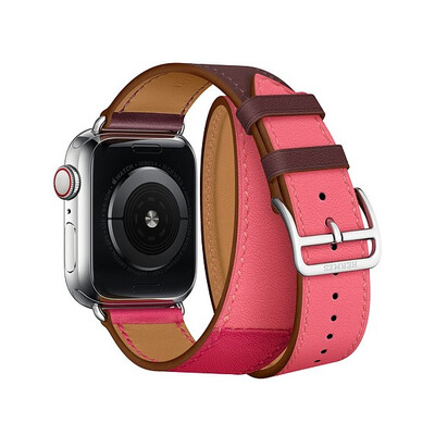 Series 4321 Genuine Leather Loop Long Double Tour Watch Band for Apple Watch 3842mm40mm 44mm Cuff Bracelet straps
Series 4321 Genuine Leather Loop Long Double Tour Watch Band for Apple Watch 3842mm40mm 44mm Cuff Bracelet straps