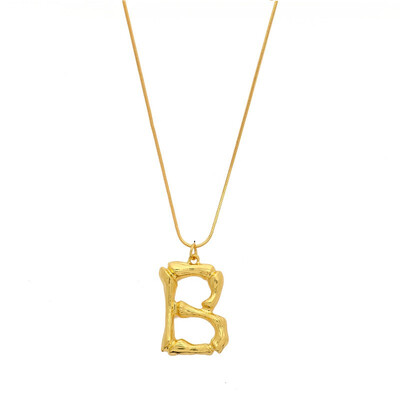 NeillieN Letter necklace European&American exaggerated fashion necklace 26 capital English letter necklace Pendant torque
NeillieN Letter necklace European&American exaggerated fashion necklace 26 capital English letter necklace Pendant torque