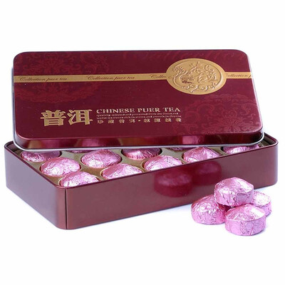 2011 Yr Lotus Leaf Mini Ripe Puer Tuocha Yunnan Puer Gift Pack Shu Puerh 75g