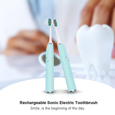 Electric Toothbrush Rechargeable Sonic Electric Toothbrush Ultrasonic ToothbrushBlue
Electric Toothbrush Rechargeable Sonic Electric Toothbrush Ultrasonic ToothbrushBlue