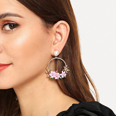 NeillieN earringsflower ear nailColoured resin with diamond earringsAlloy-inlaid pearl female EarringsFlower Earrings
NeillieN earringsflower ear nailColoured resin with diamond earringsAlloy-inlaid pearl female EarringsFlower Earrings