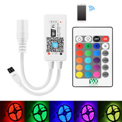 YWXLight WiFi Wireless LED Smart Controller for RGB Light Strips 24 Keys Remote Control
YWXLight WiFi Wireless LED Smart Controller for RGB Light Strips 24 Keys Remote Control